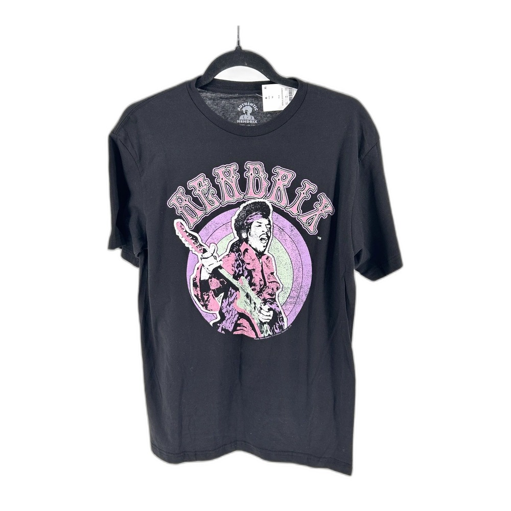 Authentic Hendrix Jimi Hendrix Graphic Tee Mens Size M Black New With Tags